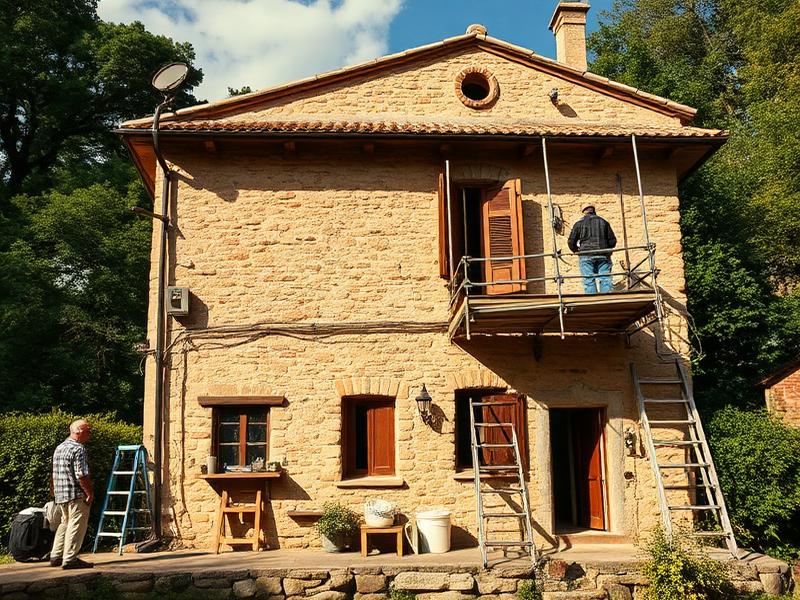 Renovera hus i Italien – Bygglov, hantverkare och tips